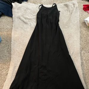 Black Tie Long Dress